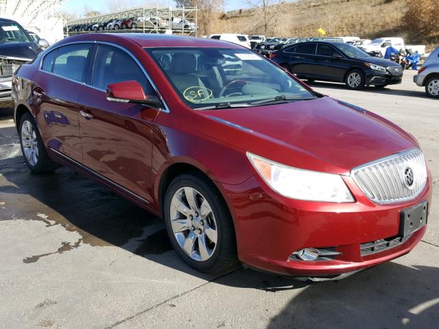 1G4GD5EDXBF143738 - 2011 BUICK LACROSSE C RED photo 1