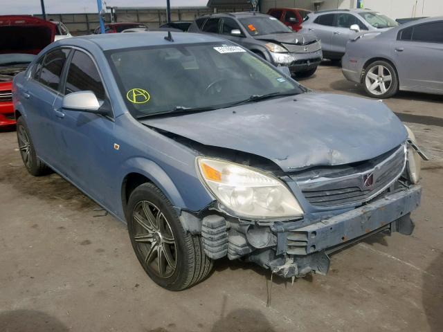 1G8ZS57B09F161684 - 2009 SATURN AURA XE BLUE photo 1