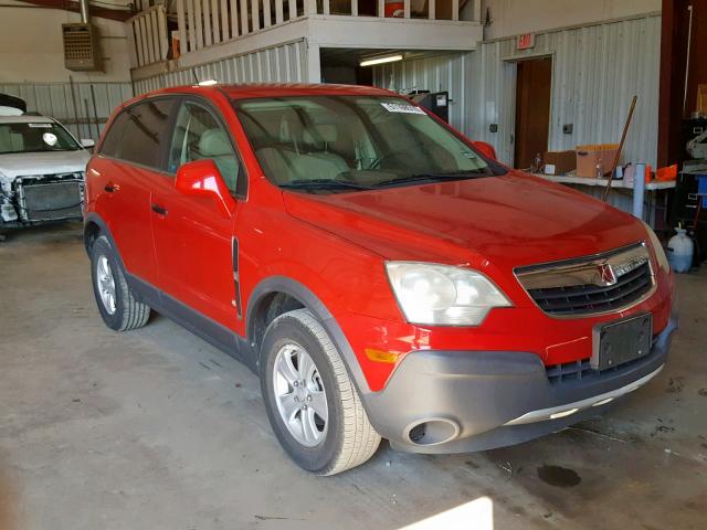 3GSCL33P99S529326 - 2009 SATURN VUE XE RED photo 1