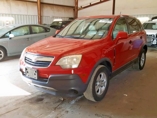 3GSCL33P99S529326 - 2009 SATURN VUE XE RED photo 2