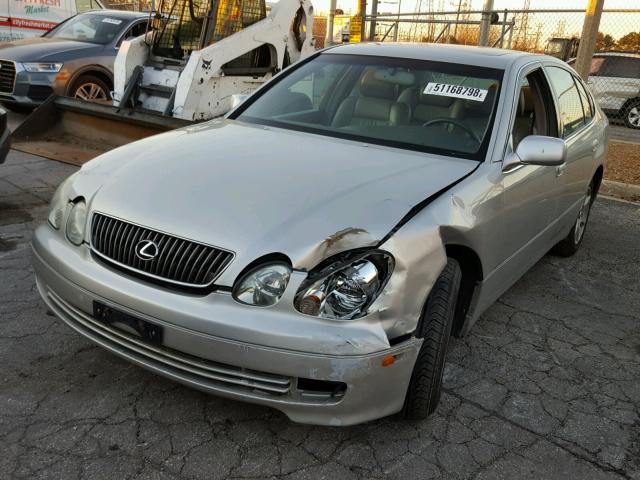 JT8BD69S220153145 - 2002 LEXUS GS 300 SILVER photo 2