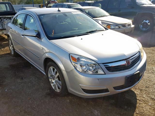 1G8ZS57N87F120842 - 2007 SATURN AURA XE SILVER photo 1