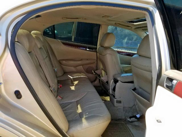 JTHBF30G930103801 - 2003 LEXUS ES 300 GOLD photo 6