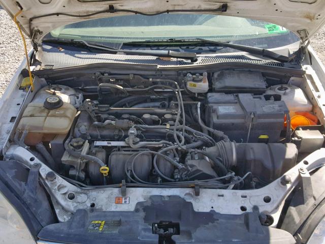 1FAFP34N67W351991 - 2007 FORD FOCUS ZX4 WHITE photo 7