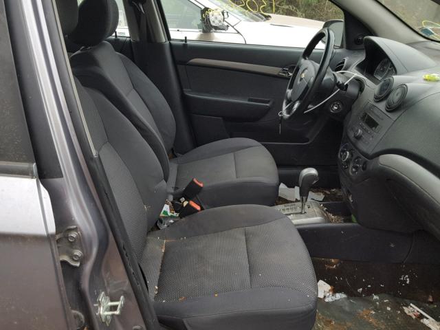 KL1TD56628B020316 - 2008 CHEVROLET AVEO BASE Boz foto 5