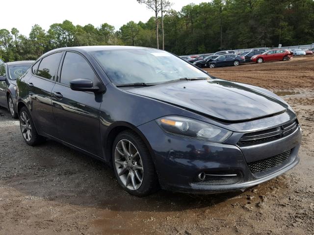 1C3CDFBB8ED671715 - 2014 DODGE DART SXT GRAY photo 1