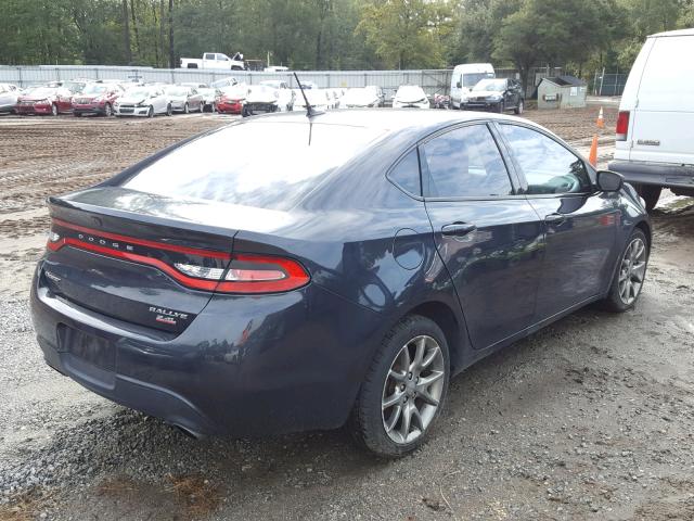 1C3CDFBB8ED671715 - 2014 DODGE DART SXT GRAY photo 4