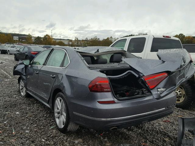 1VWGT7A38HC081697 - 2017 VOLKSWAGEN PASSAT SE GRAY photo 3