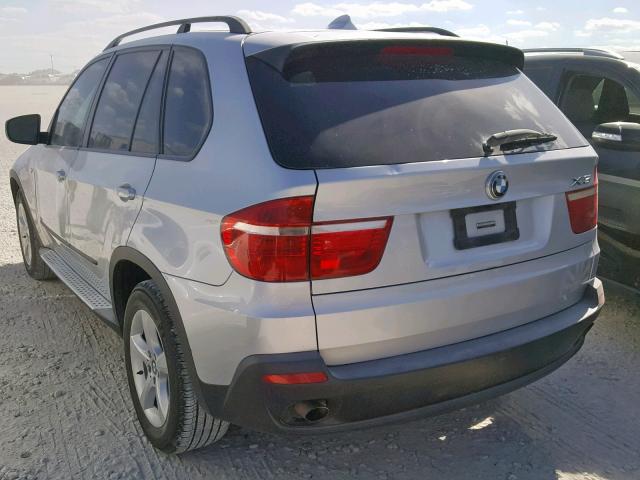 5UXFE43517L013924 - 2007 BMW X5 3.0I GRAY photo 3