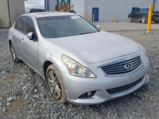 JN1CV6AR2BM400641 - 2011 INFINITI G37 SILVER photo 1