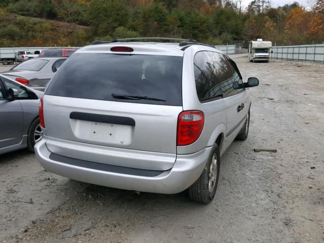 1D4GP25383B199822 - 2003 DODGE CARAVAN SE GRAY photo 4