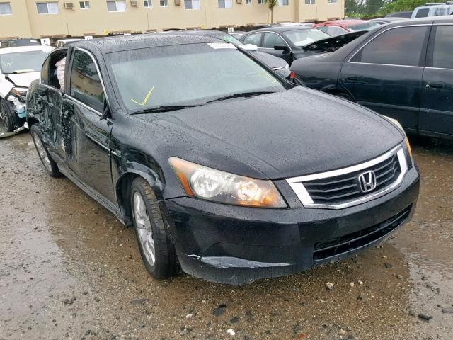 1HGCP26839A081666 - 2009 HONDA ACCORD EXL BLACK photo 1