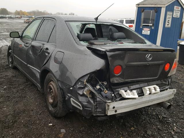 JTHBD192120043030 - 2002 LEXUS IS 300 GRAY photo 3