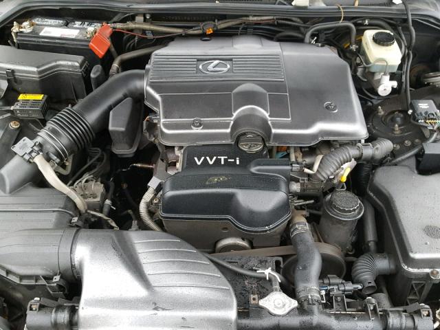 JTHBD192120043030 - 2002 LEXUS IS 300 GRAY photo 7