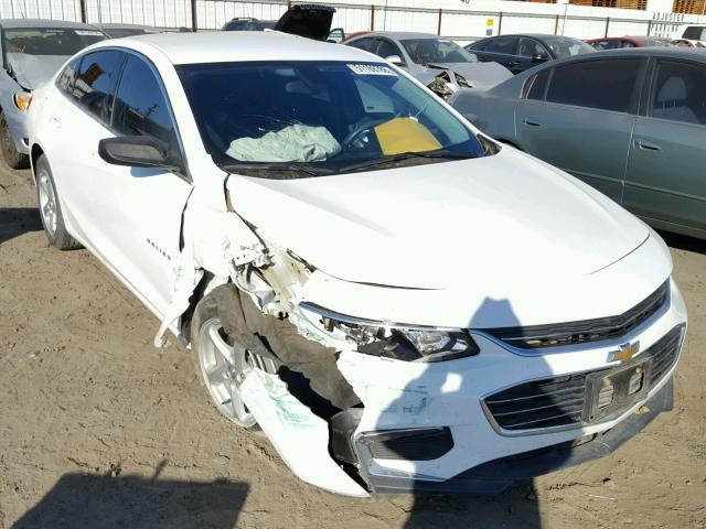 1G1ZB5ST6GF332921 - 2016 CHEVROLET MALIBU LS 白色 照片 1