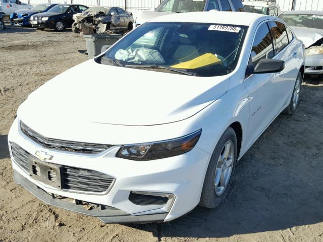 1G1ZB5ST6GF332921 - 2016 CHEVROLET MALIBU LS 白色 照片 2