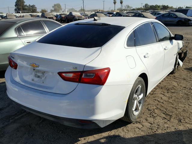1G1ZB5ST6GF332921 - 2016 CHEVROLET MALIBU LS 白色 照片 4