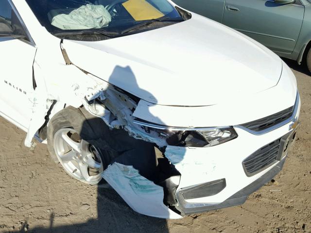 1G1ZB5ST6GF332921 - 2016 CHEVROLET MALIBU LS 白色 照片 9