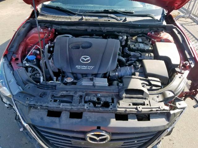 3MZBM1V75FM234839 - 2015 MAZDA 3 TOURING RED photo 7