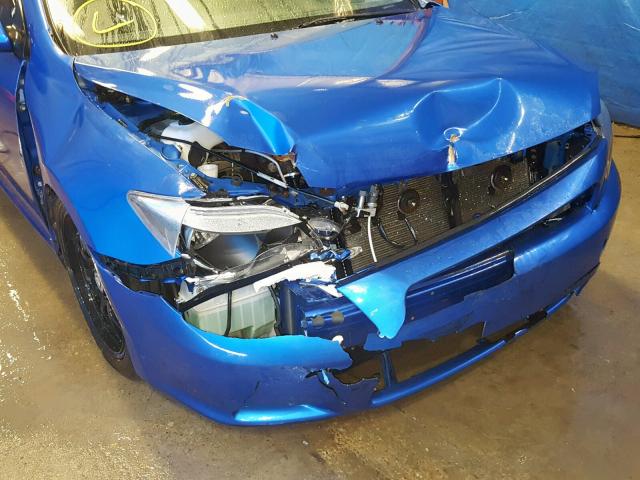 JTKDE167760128511 - 2006 TOYOTA SCION TC ლურჯი ფოტო 9