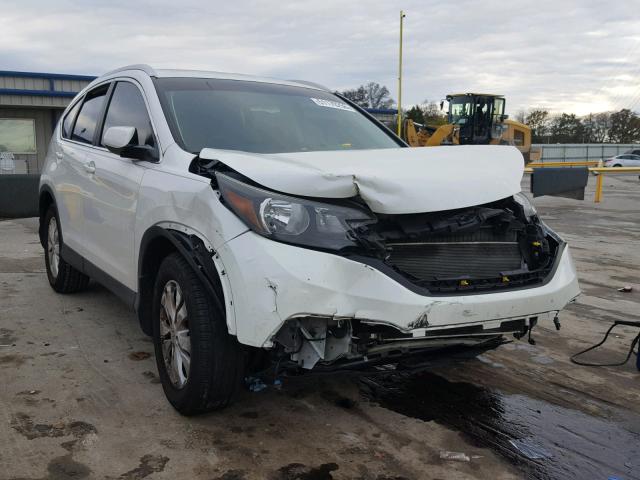 5J6RM3H74EL000629 - 2014 HONDA CR-V EXL WHITE photo 1