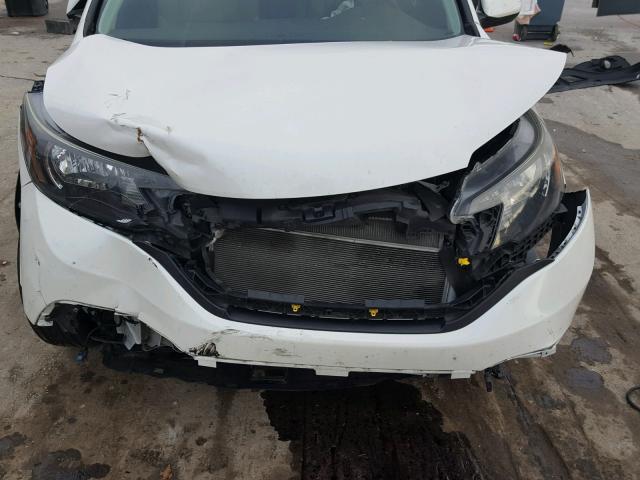 5J6RM3H74EL000629 - 2014 HONDA CR-V EXL WHITE photo 7