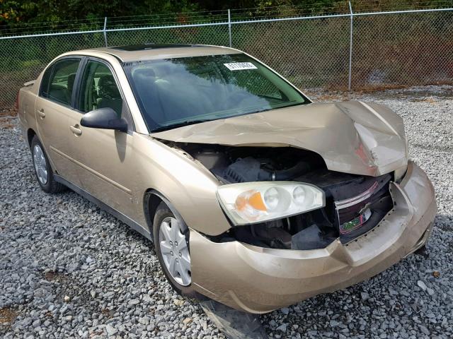 1G1ZS58F17F229052 - 2007 CHEVROLET MALIBU LS GOLD photo 1