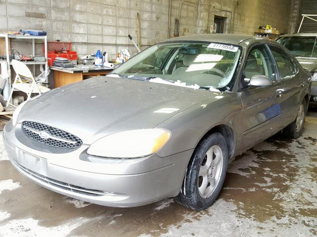 1FAFP55203A238447 - 2003 FORD TAURUS SES GRAY photo 2