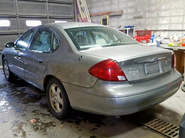 1FAFP55203A238447 - 2003 FORD TAURUS SES GRAY photo 3