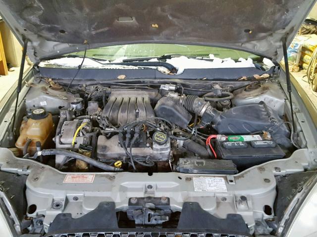 1FAFP55203A238447 - 2003 FORD TAURUS SES GRAY photo 7
