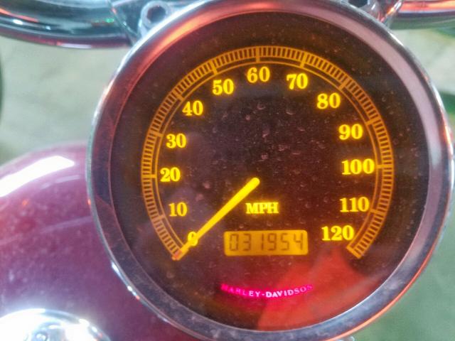 1HD1CGP15YK124881 - 2000 HARLEY-DAVIDSON XL1200 C BURGUNDY photo 8