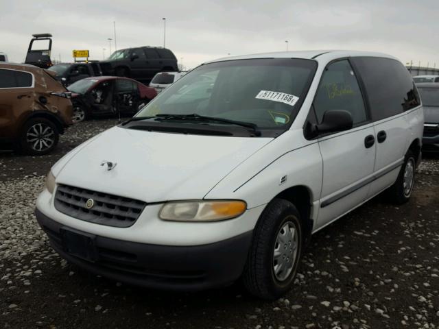 2C4GJ2538YR890095 - 2000 CHRYSLER VOYAGER WHITE photo 2