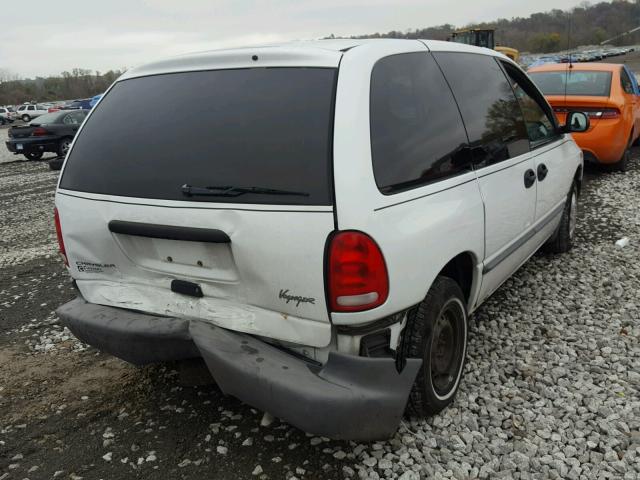 2C4GJ2538YR890095 - 2000 CHRYSLER VOYAGER WHITE photo 4