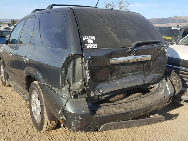 2HNYD18673H511009 - 2003 ACURA MDX TOURIN GREEN photo 3