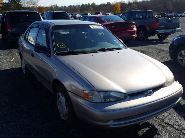 1Y1SK528X1Z430193 - 2001 CHEVROLET GEO PRIZM TAN photo 1