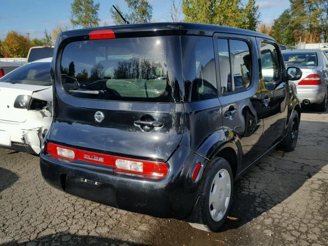 JN8AZ28R59T125309 - 2009 NISSAN CUBE BASE BLACK photo 4