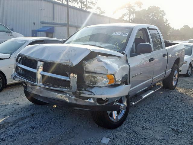 1D7HA18D75S220993 - 2005 DODGE RAM 1500 S BLACK photo 2