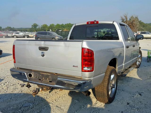 1D7HA18D75S220993 - 2005 DODGE RAM 1500 S BLACK photo 4