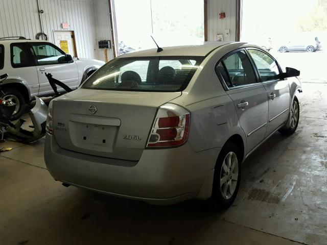 3N1AB61E27L700128 - 2007 NISSAN SENTRA 2.0 GRAY photo 4