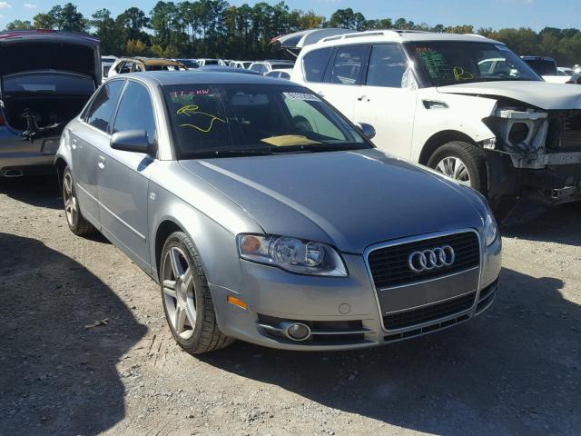 WAUAF78E17A145657 - 2007 AUDI A4 2 SILVER photo 1