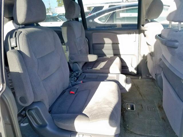 5FNRL38486B420266 - 2006 HONDA ODYSSEY EX SILVER photo 6