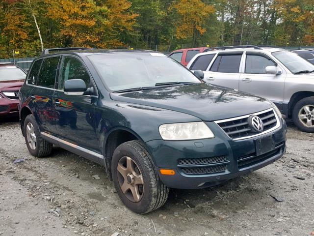 WVGBC67L14D013028 - 2004 VOLKSWAGEN TOUAREG 3. GREEN photo 1