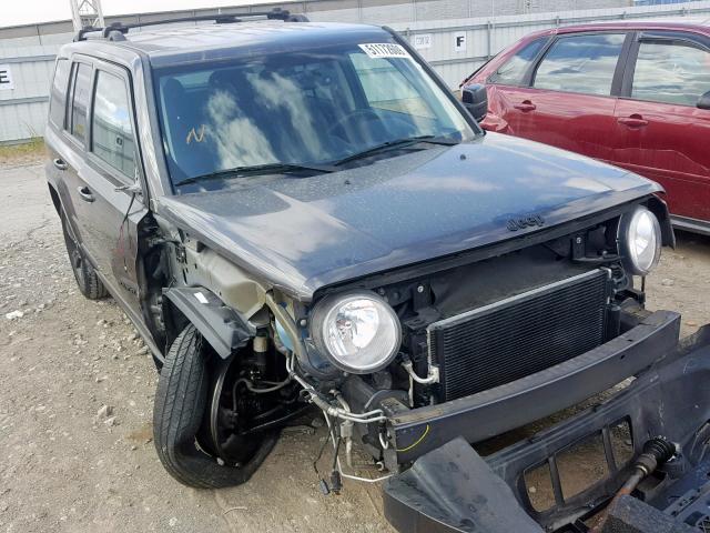 1C4NJPBAXED758221 - 2014 JEEP PATRIOT SP GRAY photo 1