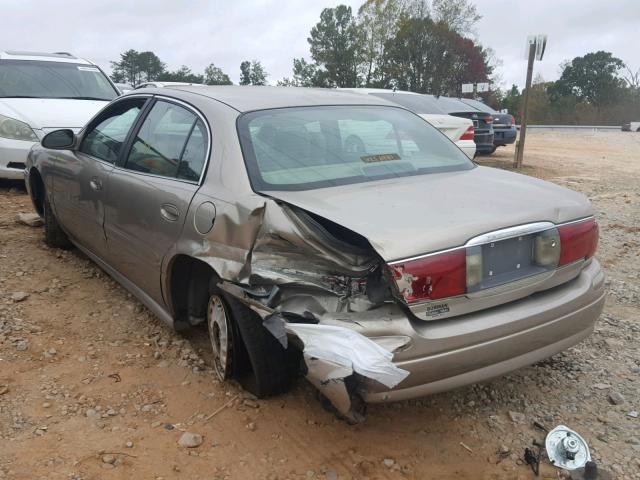 1G4HP54K624184326 - 2002 BUICK LESABRE CU GOLD photo 3