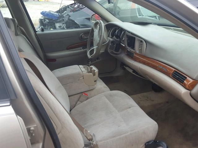 1G4HP54K624184326 - 2002 BUICK LESABRE CU GOLD photo 5