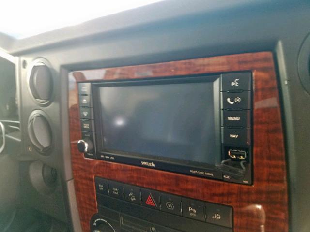 1J8HG58208C182609 - 2008 JEEP COMMANDER ვერცხლისფერი ფოტო 9