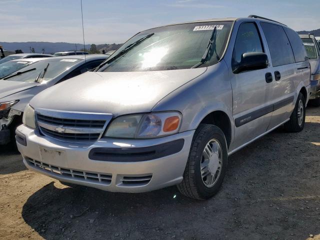 1GNDX03E93D108089 - 2003 CHEVROLET VENTURE GRAY photo 2