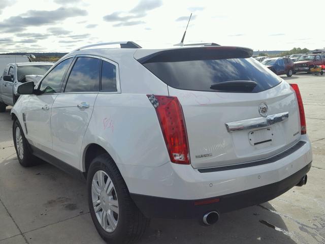 3GYFNAEY4AS585881 - 2010 CADILLAC SRX LUXURY WHITE photo 3