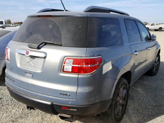 5GZEV33747J144414 - 2007 SATURN OUTLOOK SP ლურჯი ფოტო 4