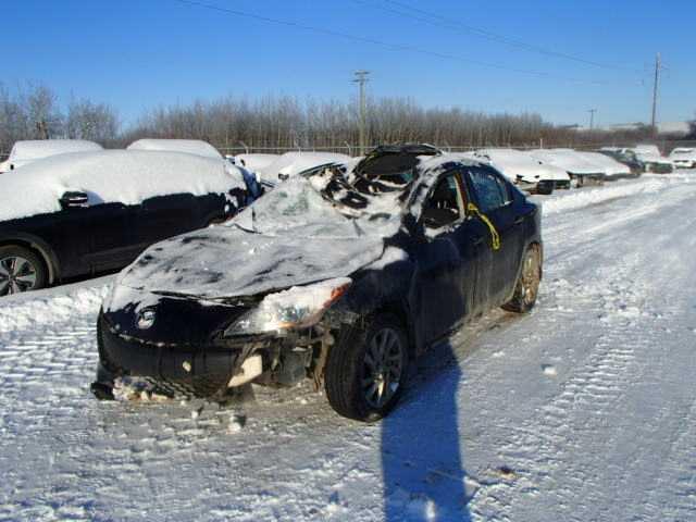 JM1BL1V79C1680538 - 2012 MAZDA 3 I BLACK photo 2